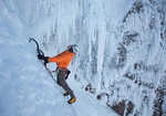Andy Cave in action in perfect Scottish conditions in the new film Distilled - name that route!, 4 kb