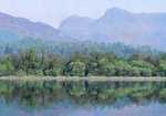Elterwater and the Langdale Pikes in the spring, 3 kb