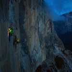 Tommy Caldwell and Kevin Jorgeson on pitch 14, Dawn wall, Yosemite, 3 kb