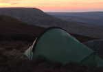 Small tent, big sunset, 2 kb