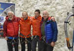 Sir Chris Bonington and Doug Scott at the King Kong Climbing Centre in Keswick, 5 kb